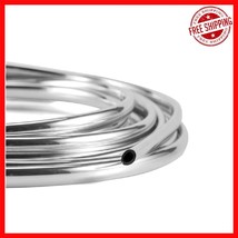 Universal Chrome Car Door Edge Guard Trim Molding - 15m (50ft) Easy Install - $26.72