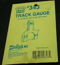 Ho  Kadee #343 track gauge - £7.45 GBP
