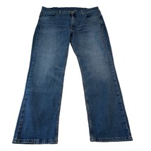 Levis 514 Mens Jeans 38x31 Straight Leg Medium Wash Blue Denim Jeans Tag... - $24.99
