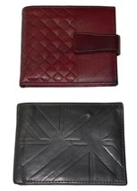 Lot of 6 Leather Wallets & Key Holders Mundi Ben Sherman Travel Princess Gardner image 2