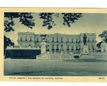 Rio De Janeiro The Museum of Natural History Postcard Brazil 1920&#39;s - £11.14 GBP