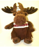American Eagle Outfitters Gund Stuffed Plush Brown Moose With Pirate Cos... - £13.23 GBP
