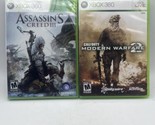 Xbox 360 Game Bundle Call Of Duty Modern Warfare 2 &amp; Assassins Creed 3 - £23.43 GBP