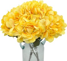 Blooming Paradise 5 Artificial Fake Flowers Plants Silk, 5 Flower Heads). - £35.90 GBP