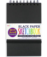 D.I.Y. Sketchbook - Small Black Paper (5 X 7.5) - £8.25 GBP