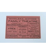 Antique Gloversville NY Family Theatre Advertising Rare Ephemera - $463.85 MXN