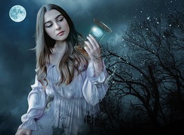 FULL MOON WEALTH SPELL! MONEY! PROSPERITY! RITUAL! WHITE MAGICK! SPENDING POWER! - £23.69 GBP