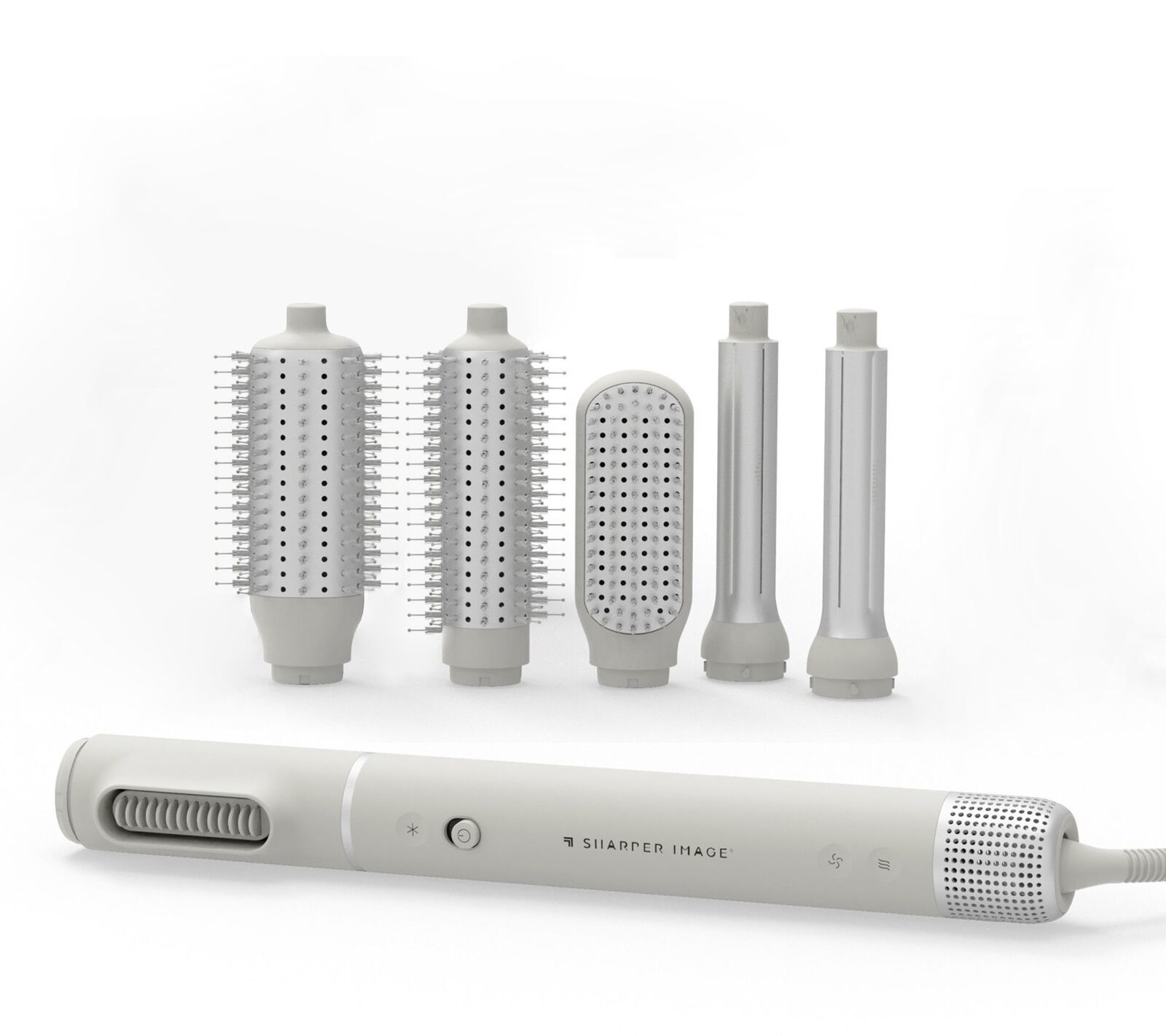 Sharper Image Revel 6in1 MultiStyler in White Straightening