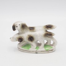 Dog Figurine Porcelain Pointers made in Japan - $24.74