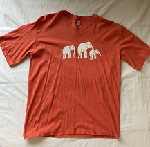 Kamer Elephants Men T-shirt Size L - e569 - $9.90