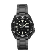 Seiko 5 Sports 24-Jewel Automatic Watch - Black Dial - Black Ion Finish ... - $521.99