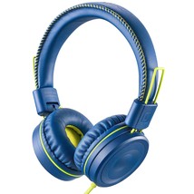 M1 Kids Headphones Wired Headphone For Kids,Foldable Adjustable Stereo Tangle-Fr - £18.97 GBP