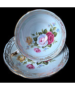 Vintage Royal Sutherland Bone China Tea Set with Roses and Gold Trim - £28.20 GBP