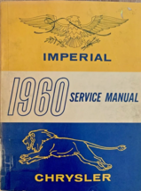 1960 Chrysler Imperial Service Shop Repair Manual Oem PC1-2-3 PY-1 - £39.32 GBP