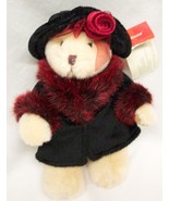 Russ OKSANA TEDDY BEAR IN FANCY COAT &amp; HAT 7&quot; Plush STUFFED ANIMAL Toy - $20.99 CAD