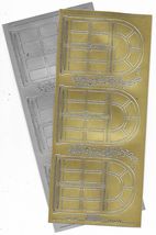 Peel Off Sticker Sheet. Windows. Choice Of Colour - $1.49