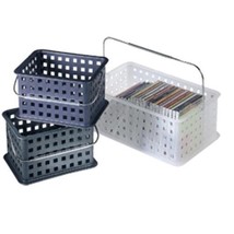 iDesign Spa BPA-Free Recycled Plastic Small Stackable Basket, 9.25&quot; x 6.... - $21.89