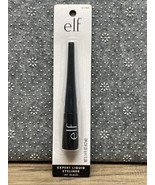 ELF Expert Liquid Eyeliner Jet Black #21702 .14oz Bottle Makeup KG JD - $7.91