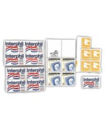 Interphil Ameripex and Eagle A Stamp Lot 18 Total Mint Unused - £3.16 GBP