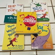 Posten Of 5 Dr Seuss&#39;s Wocket IN My Hop On Pop Brett Bücher Viele Farbig... - $16.61