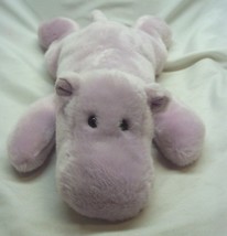 Ty 2000 Beanie Buddies Soft Light Purple Hippo 14" Plush Stuffed Animal Toy - £15.50 GBP