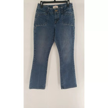 LEVI Strauss Stetch Mid Rise Bootcut  Denim Jeans Sz 6 - £11.64 GBP