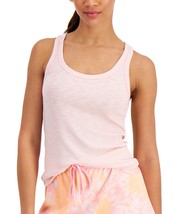 Jenni by Jennifer Moore Womens Sleepwear Solid Ribbed Tank Top,Peachskin,X-Small - £23.65 GBP
