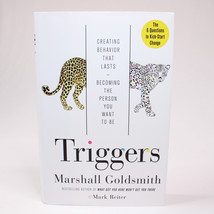 SIGNED Triggers Creating Behaviors By Marshall Goldsmith 2015 HC Book DJ 1st Ed - £15.12 GBP