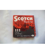 SCOTCH BRANDED MAGNETIC TAPE  REEL TO REEL  NO  111 - £12.17 GBP