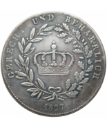 Gettone storico da collezione Ludwig I Bavaria Art Medal Restrike 1827 - $13.24