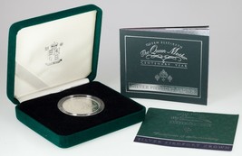 2000 Gran Bretagna Argento Cinque Pound Proof Piedfort Moneta, 100th Birthday Km - $148.34