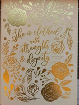 Lined Notebook/Journal (new) Strength and Dignity - $9.06