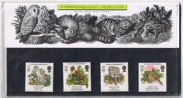 United Kingdom Stamps Nature Conservation Species At Risk 1986 Presentation Pack - £2.34 GBP