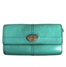 Turquoise Color Fossil Wallet - $54.45