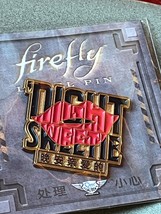 Large Firefly NIGHT SWEETIE w Red Lips Hat Lapel Pin or Tie Tac – 1 and ... - £8.99 GBP