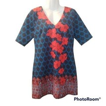 Plenty Dresses by Tracy Reese Black Floral Mini Dress sz 6P - £39.46 GBP