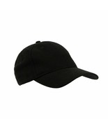 Time And Tru Women&#39;s Black Flannel Baseball Cap Adjustable Back NEW - £8.09 GBP