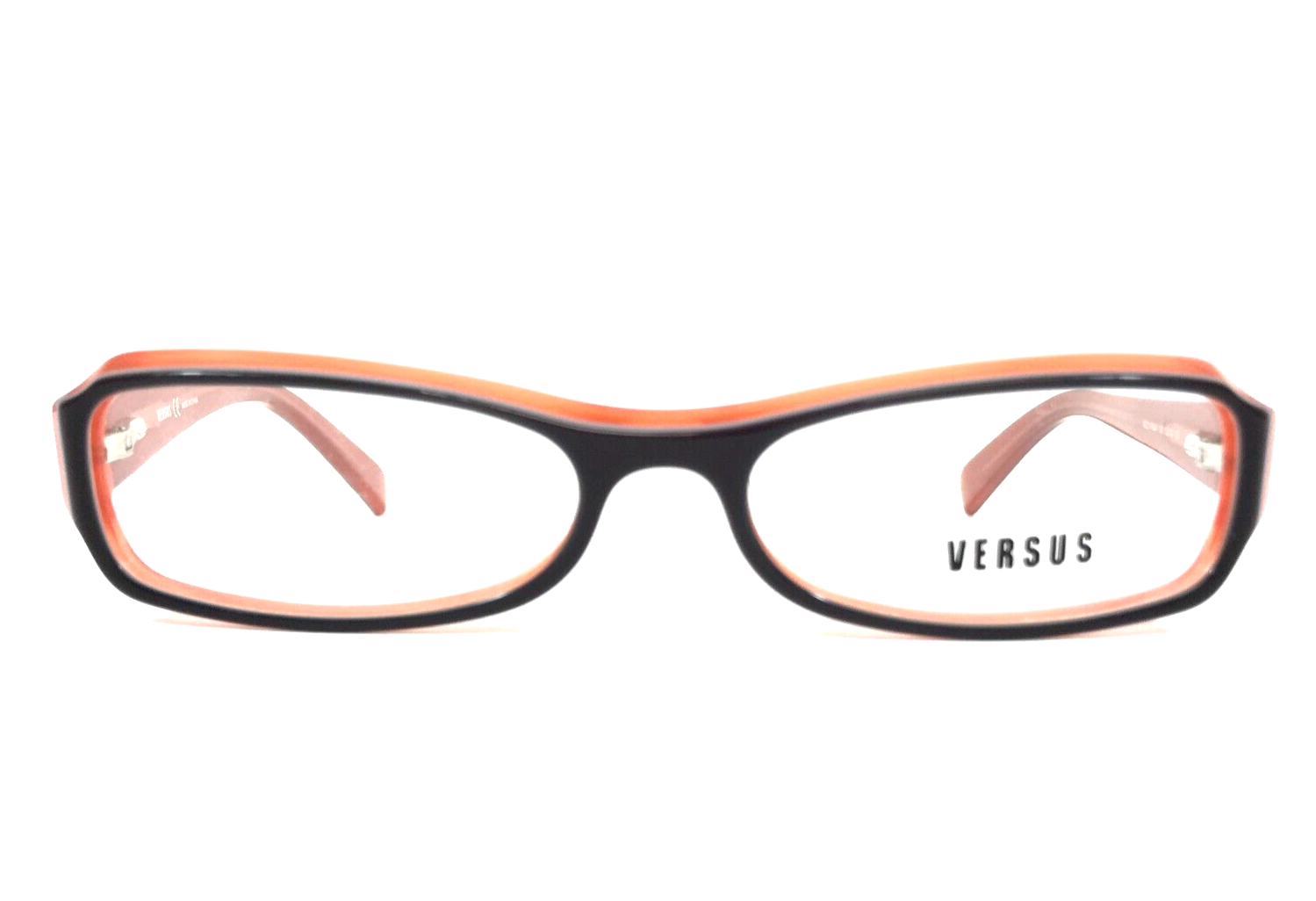 Versus By Versace Brille Rahmen MOD.VR8041 561 Dunkel Lila Orange 52-16-135 - $59.39