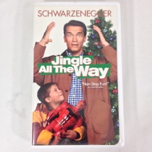 Jingle All The Way - 1996- Arnold Schwarzenegger VHS Tape Clamshell Case... - £1.96 GBP