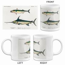 Atlantic Chub Mackerel & Swordfish - Fish Illustration Mug - $23.99+