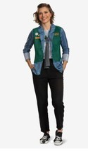 Adult Stranger Things Robin Video Stop Vest Jacket Womens Halloween Cost... - £34.26 GBP