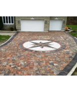 12 Driveway Paver Mold Set #P4006 Makes 100s Opus Romano 9 Sq.Ft. Pattern Pavers - £159.86 GBP