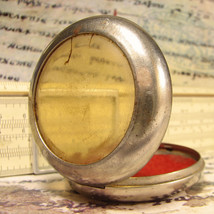Antique Wind Up Pocket Watch Full Case - Springed Hindge - Hallmarked Back 1920s - £37.05 GBP