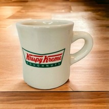Krispy Kreme Doughnuts Diner Style Restaurant Ware Coffee Mug Bow Tie Logo 8 oz - £18.74 GBP