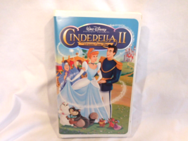 Walt Disney&#39;s Cinderella II Dreams Come True VHS EUC in CLAMSHELL Case - $6.93