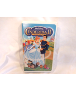 Walt Disney&#39;s Cinderella II Dreams Come True VHS EUC in CLAMSHELL Case - £5.20 GBP