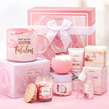 Mothers Day Gifts for Mom Women, Best Spa Gifts Baskets Box for Her Wife Mom Bes - £37.50 GBP