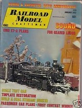 Railroad Model Craftsman Magazine January 1972 - $1.50