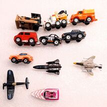 Vintage Micro Machines set 11 vehicles cars jets planes speedboat milita... - $11.00