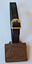 GALION TWO-SIDED WATCH FOB WITH STRAP  TANDEM ROLLERS &amp; MOTOR GRADERS   ... - $9.00